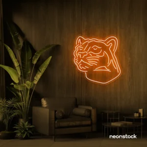 Panther Neon Sign – LED Wall Art by NeonStock